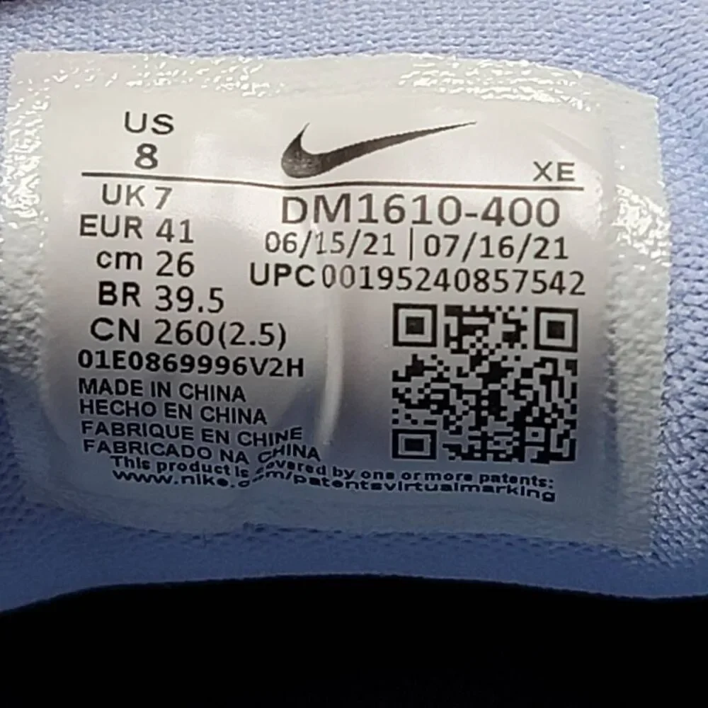 NIKE NATHAN BELL SIR ZOOM PEGASUS 38 - Men's Running Shoes - SIZE 8 - Picture 9 of 9